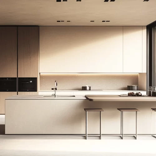 minimal-cocina-minimalista-isla-sin tiradores manija-liso10