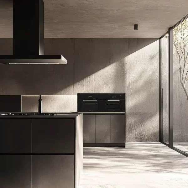 minimal-cocina-minimalista-isla-sin tiradores manija-liso42